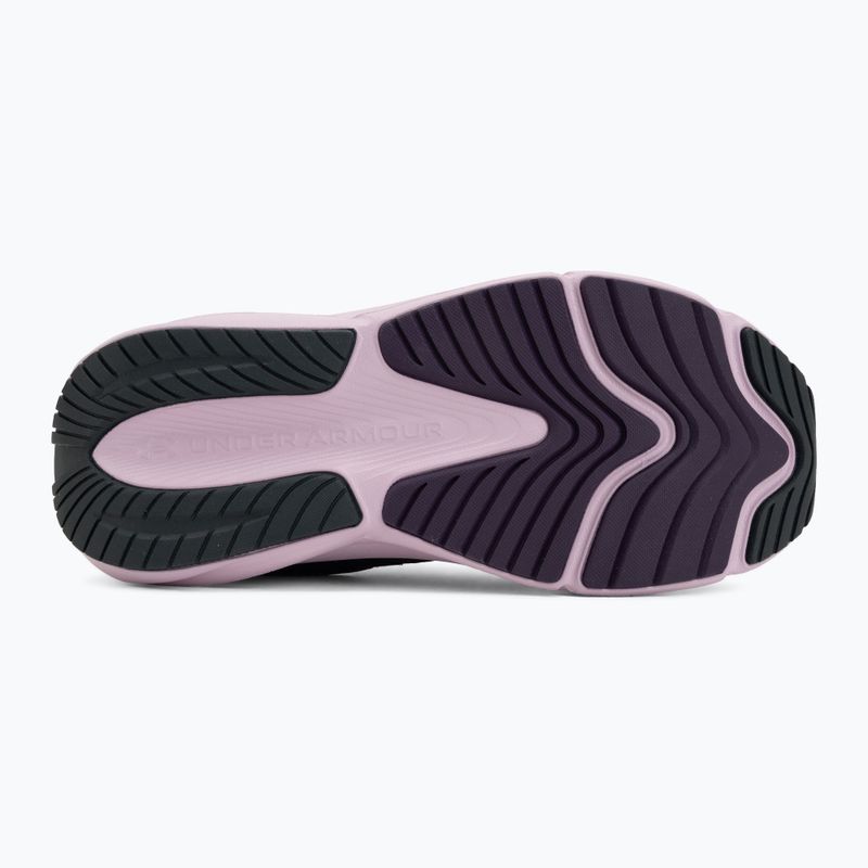 Laufschuhe für Damen Under Armour Surge 5 anthracite/mauve pink/purple echo 4