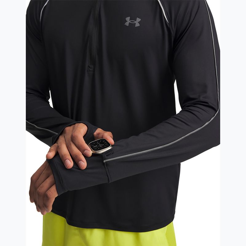 Laufsweatshirt für Herren Under Armour Velociti Half Zip ultimate black/reflective 3