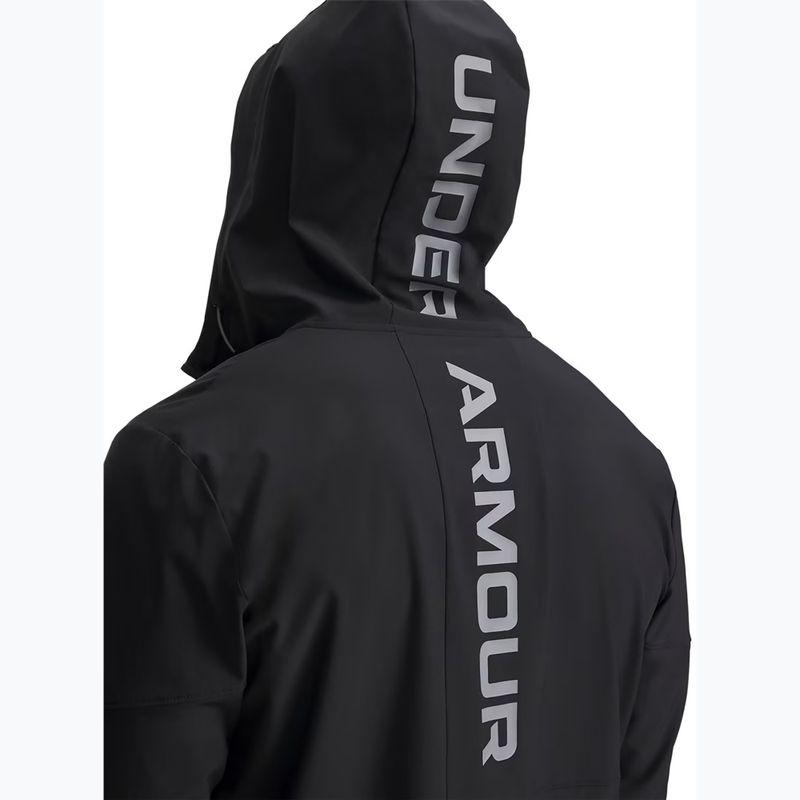 Trainingsjacke Herren Under Armour Tech Utility Woven Jacket black/black/steel 3
