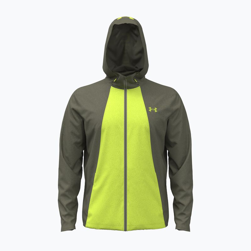 Trainingsjacke Herren Under Armour Tech Utility Woven Jacket marine od green/green citrine/green citrine