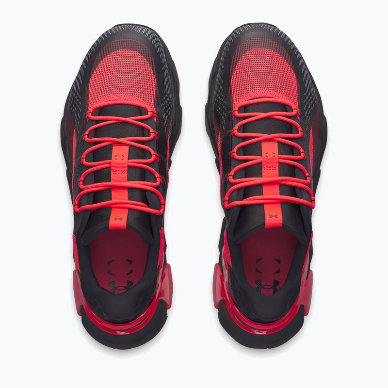 Trainingsschuhe Under Armour Halo Trainer Sport black/racer red/metallic gun metal 3