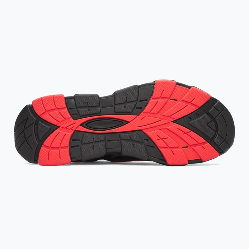 Trainingsschuhe Under Armour Halo Trainer Sport black/racer red/metallic gun metal 4