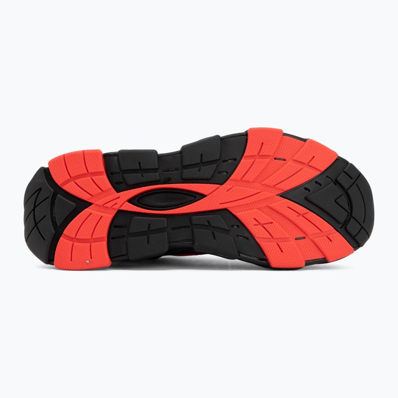 Trainingsschuhe Under Armour Halo Trainer Sport black/racer red/metallic gun metal 4