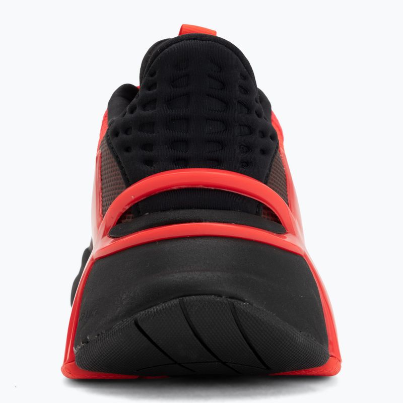 Trainingsschuhe Under Armour Halo Trainer Sport black/racer red/metallic gun metal 6