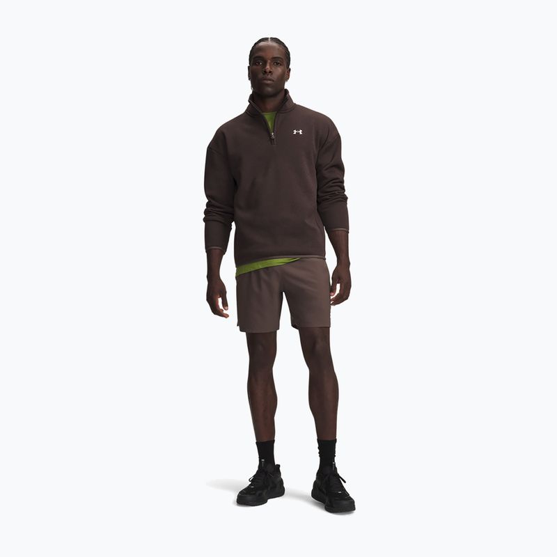 Herren-Trainingsshorts Under Armour Vanish Woven 2.0 Shorts peppercorn/white 2
