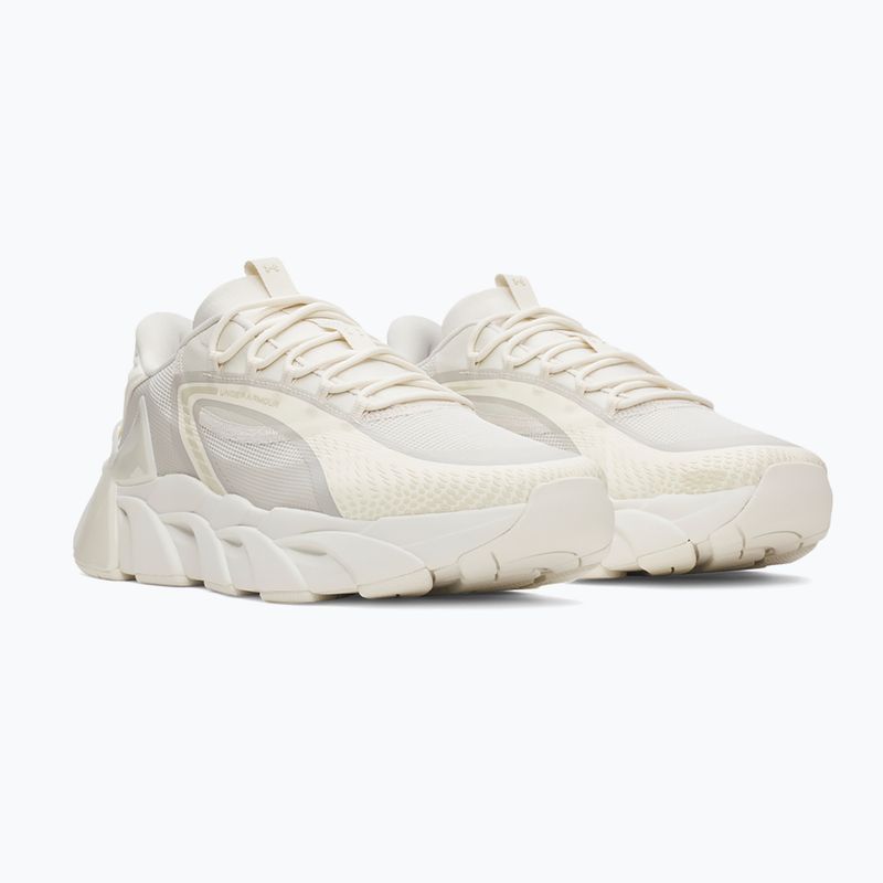 Trainingsschuhe Under Armour Halo Trainer Sport summit white/stone/metallic cristal gold 2