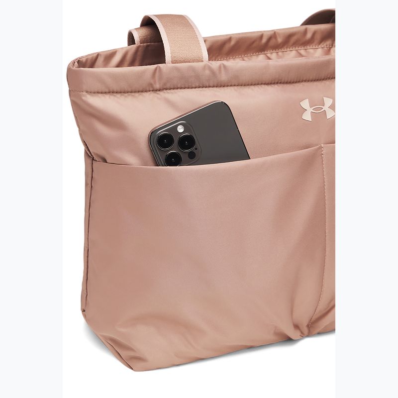 Damentasche Under Armour Studio Lite Tote 16 l deep almond/bashful pink 4
