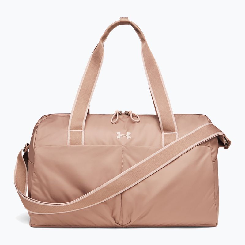 Damentrainingstasche Under Armour Studio Lite Duffle 26 l deep almond/bashful pink