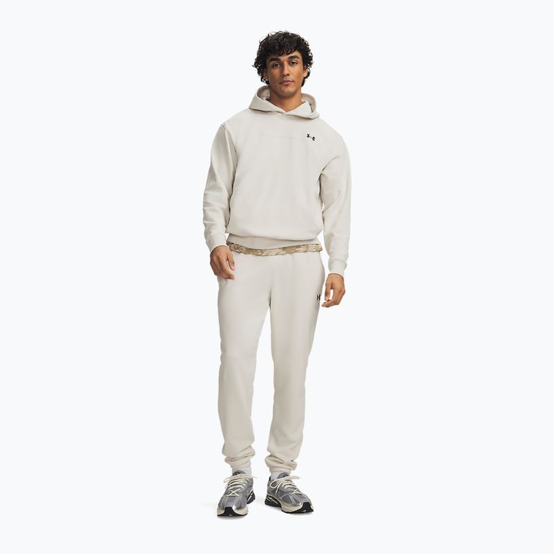 Herrenhose Under Armour Rival LW Jogger summit white/black 2
