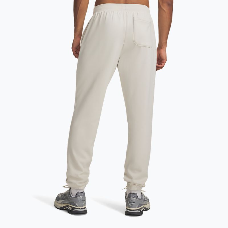 Herrenhose Under Armour Rival LW Jogger summit white/black 3