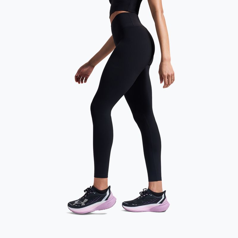 Damen-Trainingsleggings Under Armour Meridian Leggings ultimate black/ultimate black 3