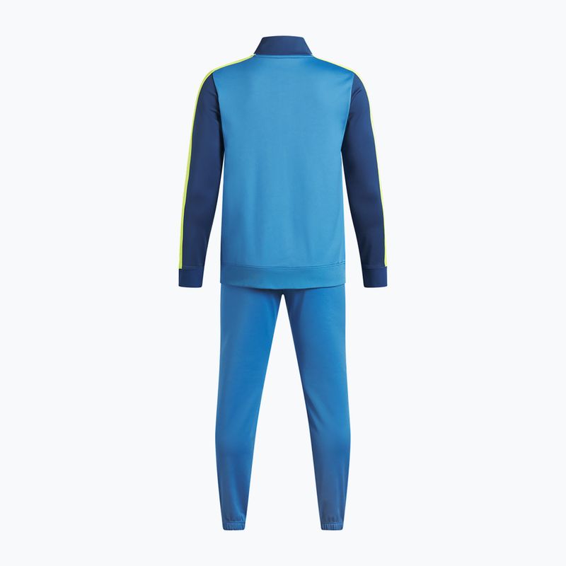 Kinder-Trainingsanzug Under Armour Rival Cb Knit Track Suit aegean blue/blackout navy/white 2