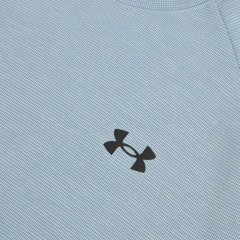 Trainings-T-Shirt Herren Under Armour Tech Textured blue wind/black 3