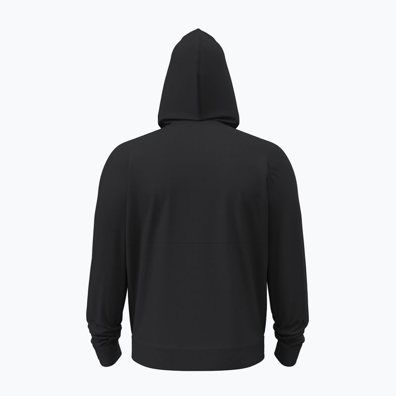 Herrenpullover Under Armour Flex Fleece Hoodie ultimate black/white 2