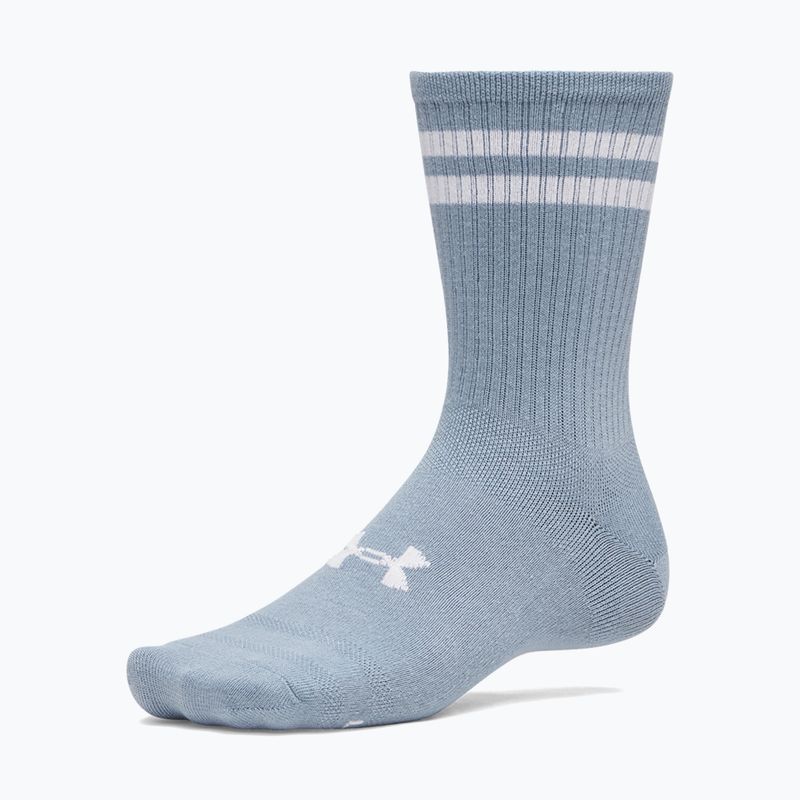 Socken Under Armour Essential Crew 6 Pack blue fog/blue wind/white 2
