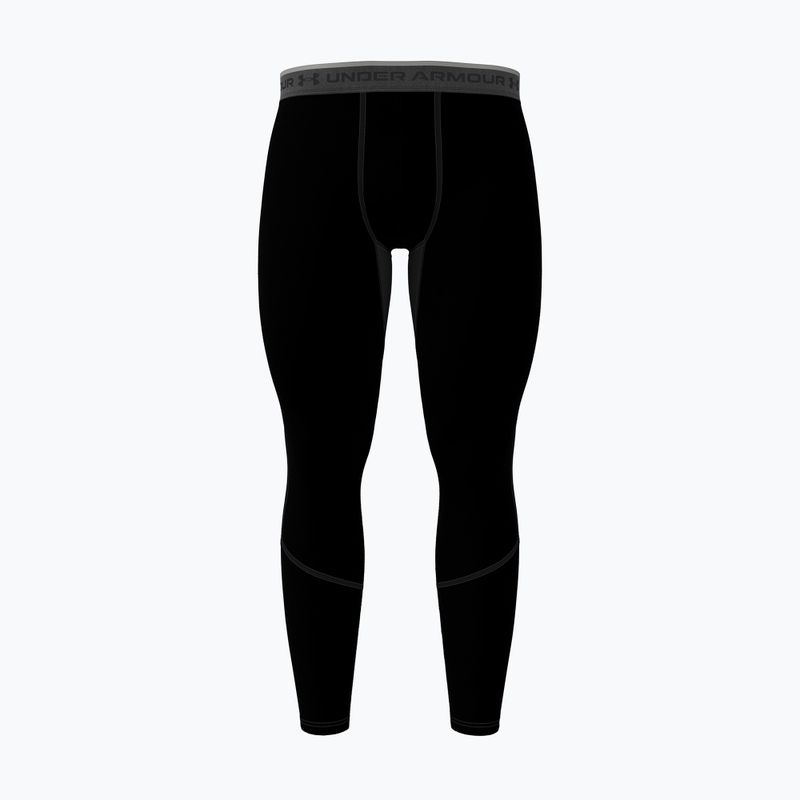 Herren-Trainingsleggings Under Armour Coldgear Elite Leggings ultimate black/ultimate black/Reflective