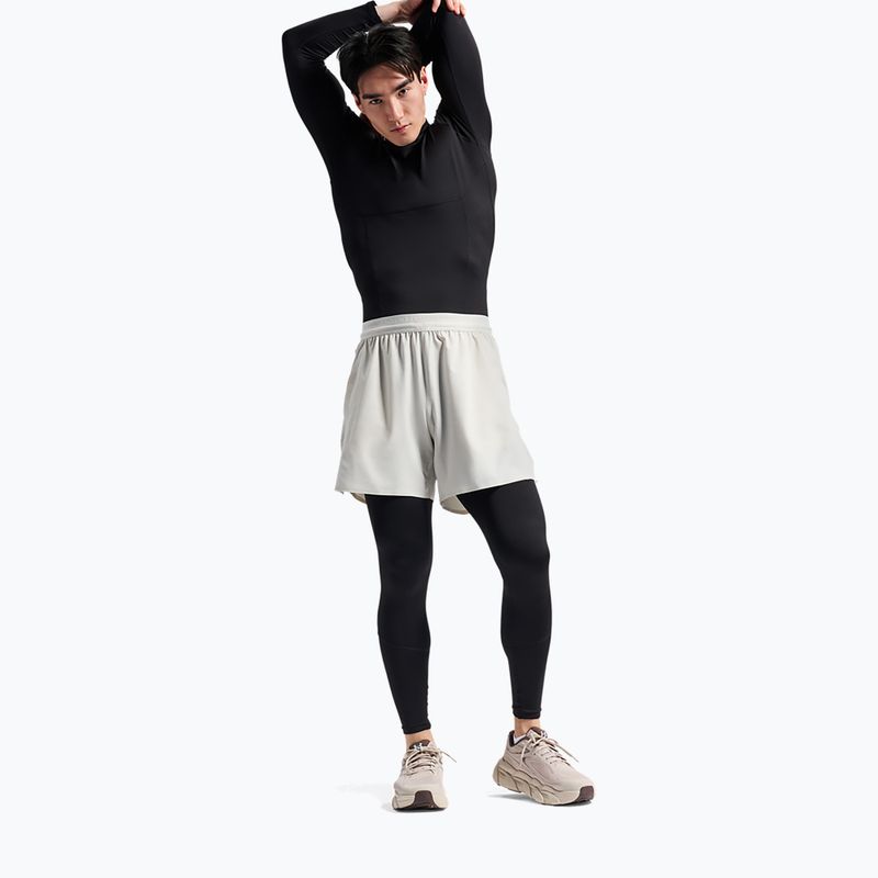Herren-Trainingslangarmshirt Under Armour Coldgear Elite Comp Mock ultimate black/ultimate black/reflective 2