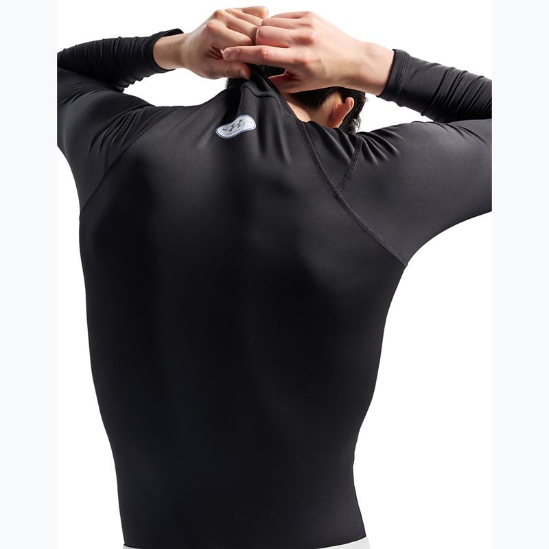 Herren-Trainingslangarmshirt Under Armour Coldgear Elite Comp Mock ultimate black/ultimate black/reflective 5