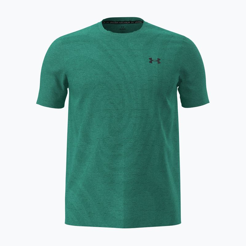 Trainings-T-Shirt Herren Under Armour Vanish Seamless Novelty SS Geode Green/Ultimate Black
