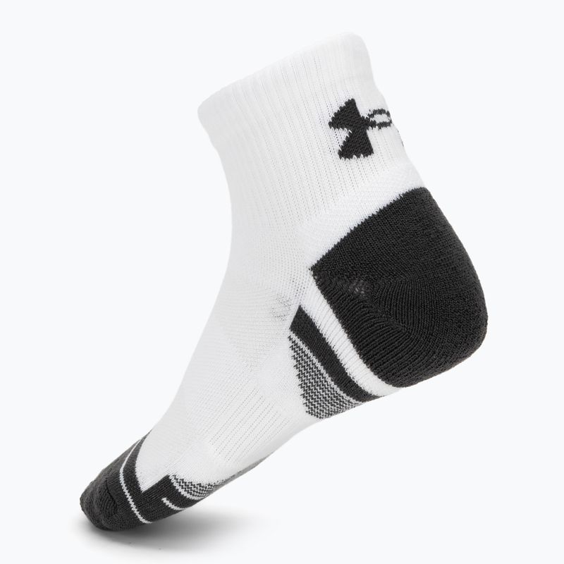 Socken Under Armour Perf Tech Qtr 3 pack mod gray/white/jet gray 5