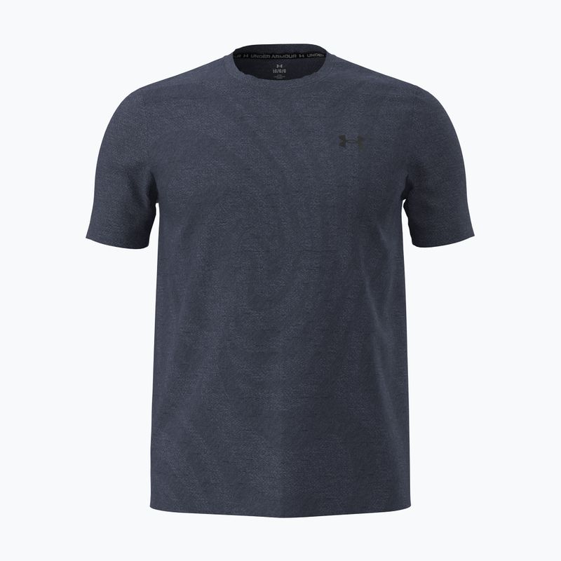 Trainings-T-Shirt Herren Under Armour Vanish Seamless Novelty SS downpour gray/ultimate black