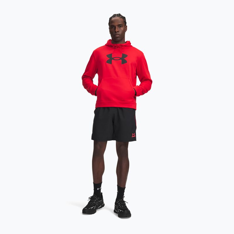 Herren-Trainingsshorts Under Armour Tech Sport black/racer red/racer red 2