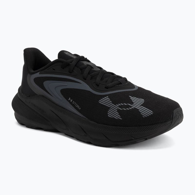 Herren-Laufschuhe Under Armour Turbulence 3 Storm black/castlerock/metallic gun metal
