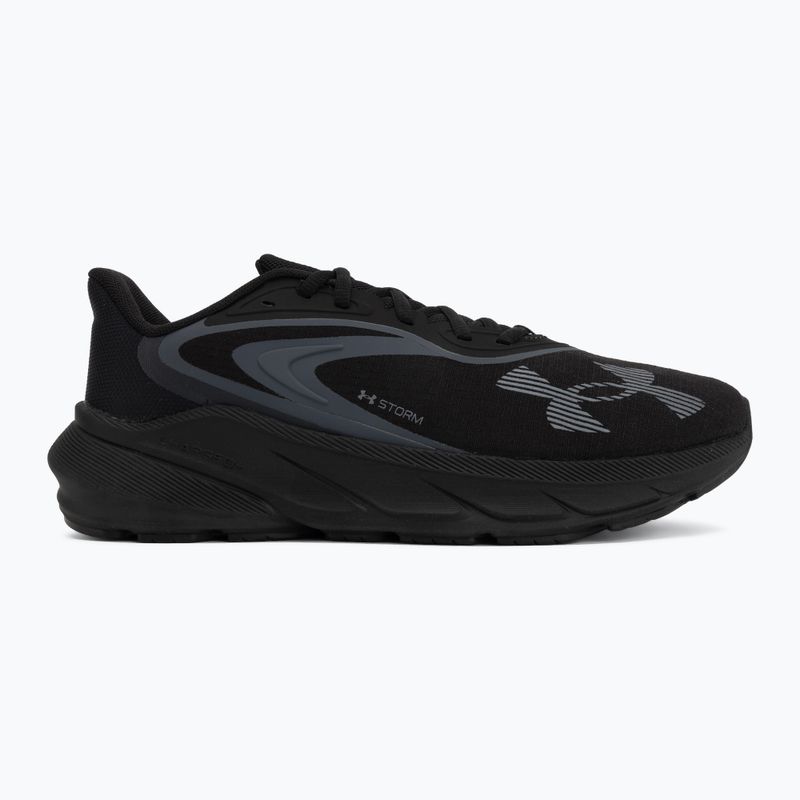 Herren-Laufschuhe Under Armour Turbulence 3 Storm black/castlerock/metallic gun metal 2
