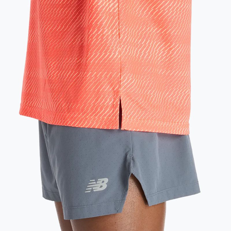 Laufshirt Herren New Balance Sport Essentials Printed red 5