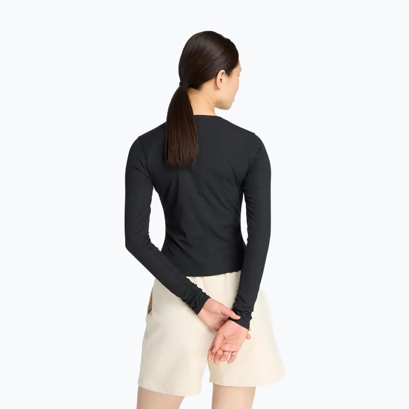 Damen-Longsleeve New Balance Micro-Rib schwarz 2