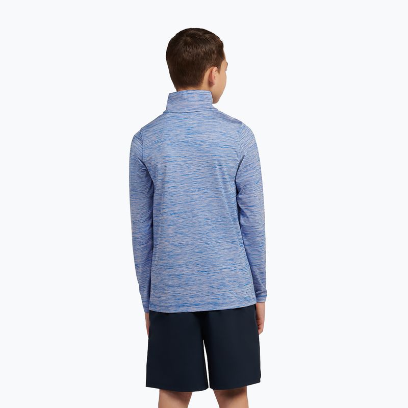 Kinder-Sweatshirt New Balance Athletics Quarter Zip Funnel blue gemstone 3