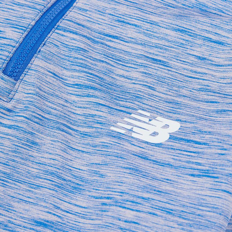Kinder-Sweatshirt New Balance Athletics Quarter Zip Funnel blue gemstone 8