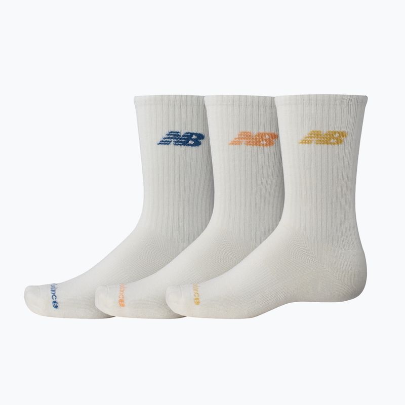 New Balance Everyday Crew Socken 3 Paar weiß