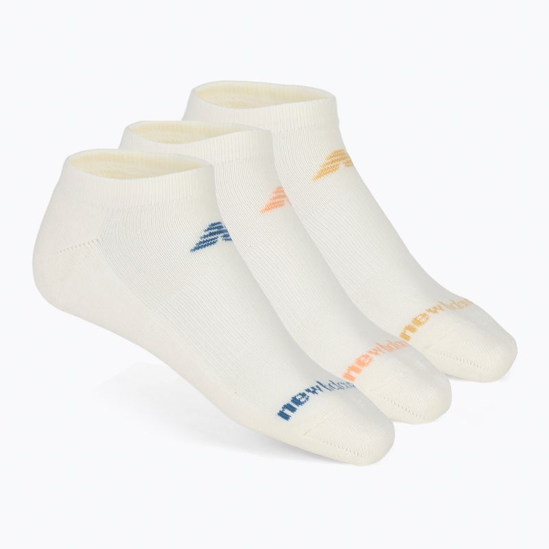 New Balance Everyday No Show Socken 3 Paar weiß
