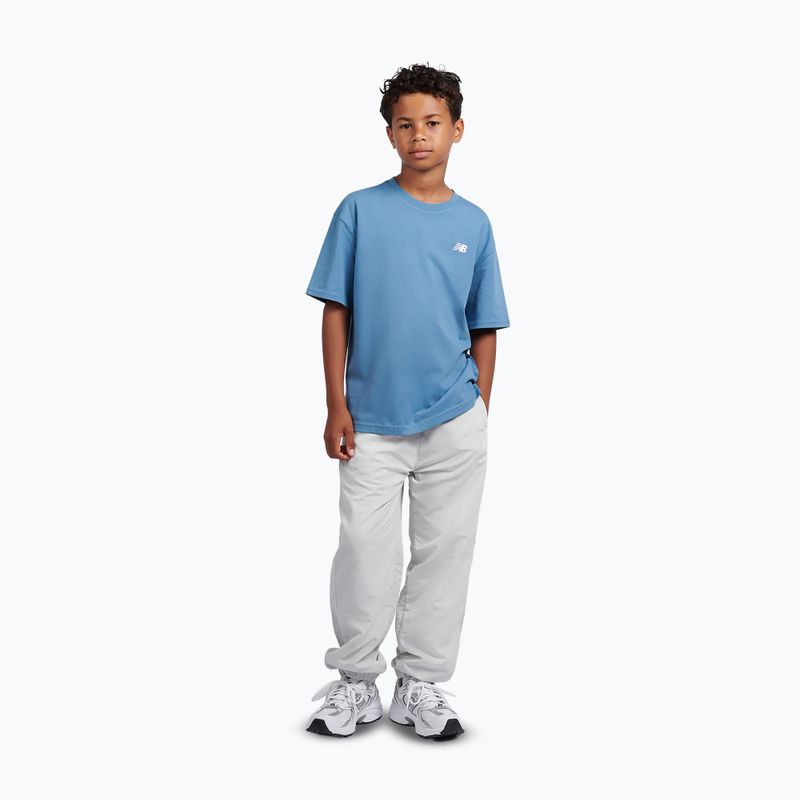 Kinder-Shirt New Balance Jersey Small Logo Tee shoreline blue 2