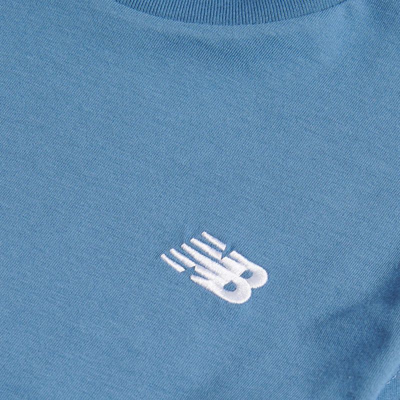 Kinder-Shirt New Balance Jersey Small Logo Tee shoreline blue 8