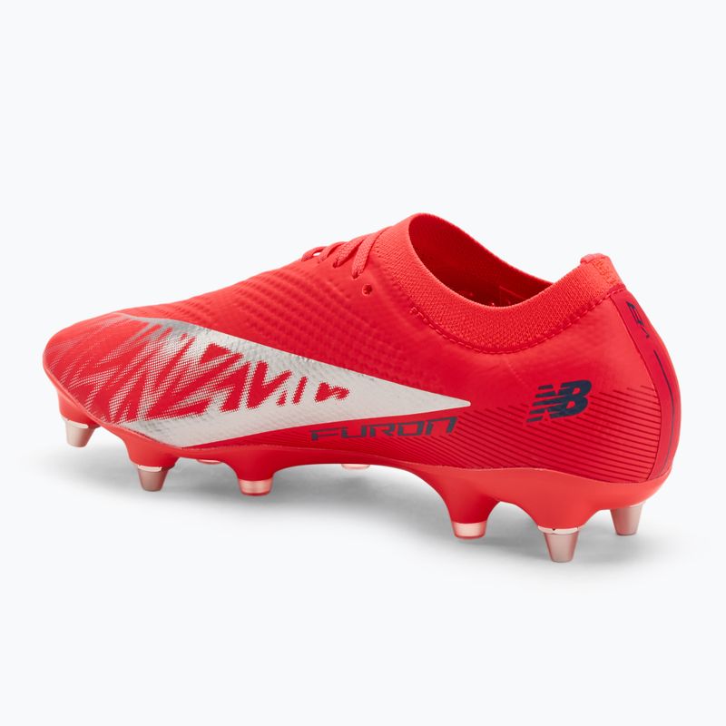 New Balance Furon Pro V8 SG Fußballschuhe rot 3