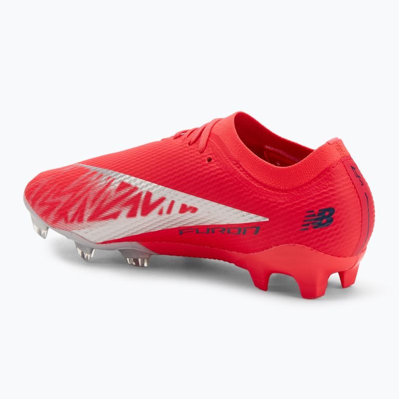 New Balance Furon Team V8 FG Fußballschuhe rot 3