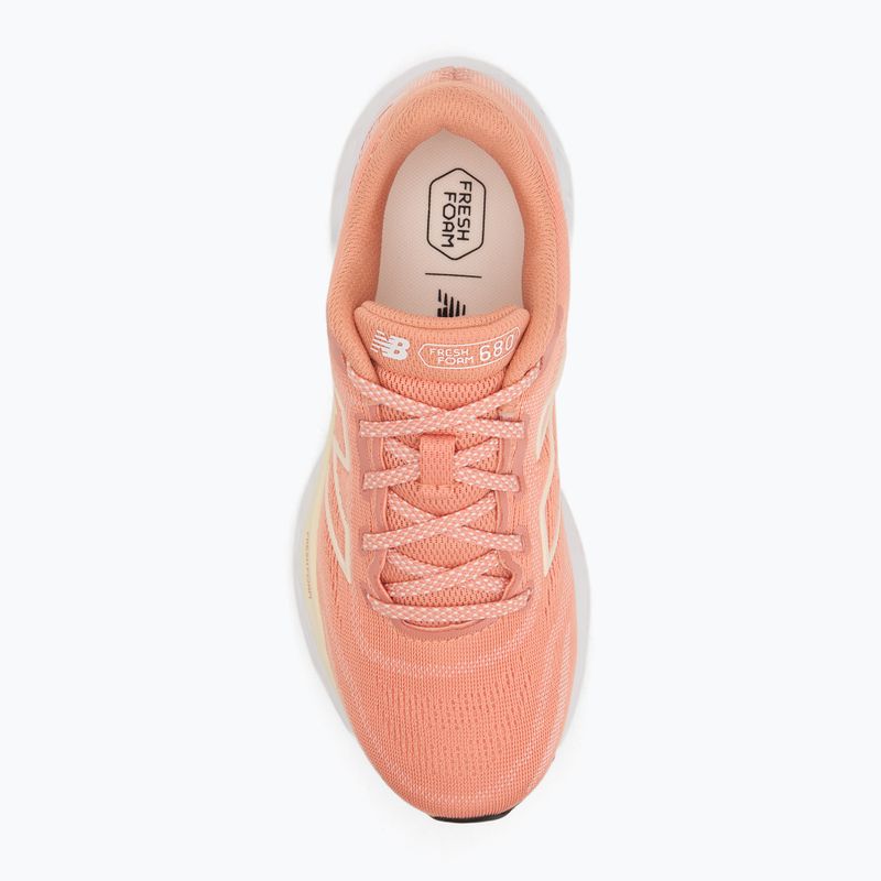 Damen-Laufschuhe New Balance Fresh Foam 680 v8 Pfirsichnektar 5