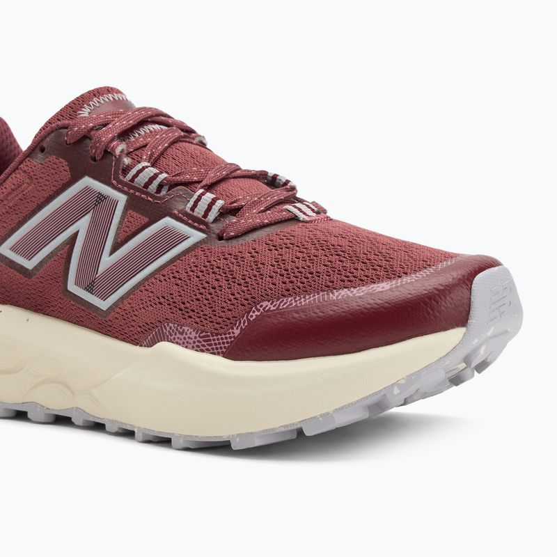 Damen-Laufschuhe New Balance Fresh Foam Garoe V2 gewaschenes Burgunderrot 7