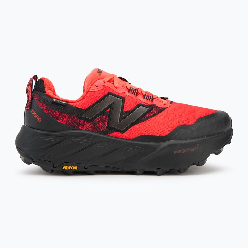 Herrens Laufschuhe New Balance Fresh Foam Hierro V9 Gore-Tex urgent red 2
