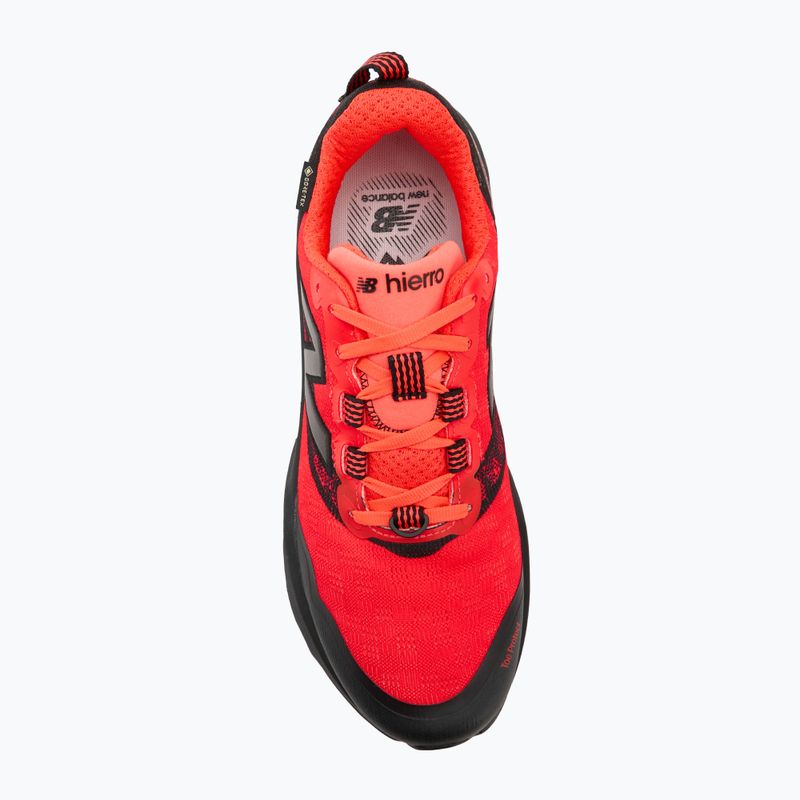 Herrens Laufschuhe New Balance Fresh Foam Hierro V9 Gore-Tex urgent red 5