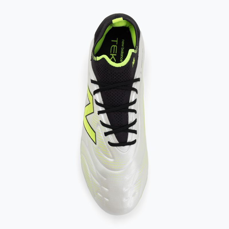 New Balance Tekela Elite Low V5 FG Fußballschuhe weiß 5