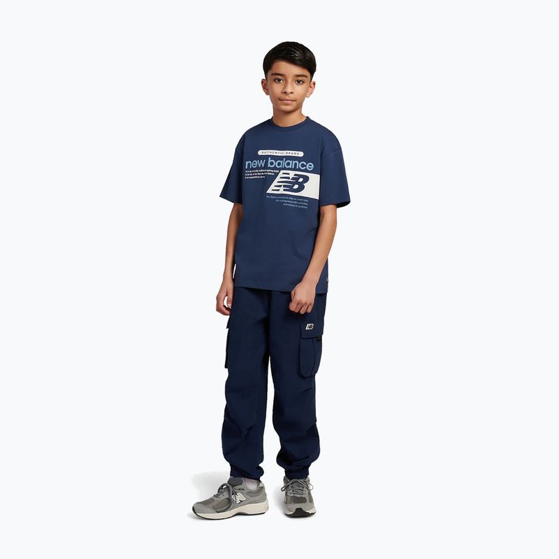 Kinder-Shirt New Balance Authentic Brand Players Graphic Tee nb navy 2