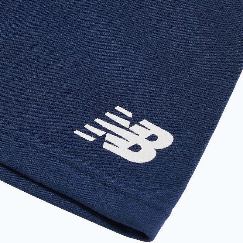 Kinder-Set New Balance Stacked Logo Tee & FT Short nb bright white 12
