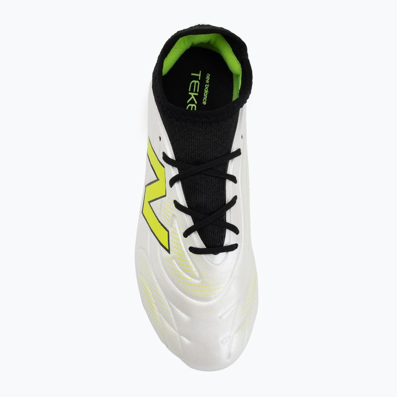 Kinder-Fußballschuhe New Balance Tekela Team Low JR FG weiß 5