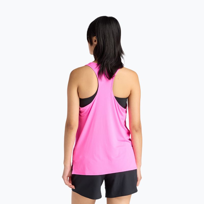 Laufshirt Damen New Balance Schuhe Sport Essentials Tank pink heat 2