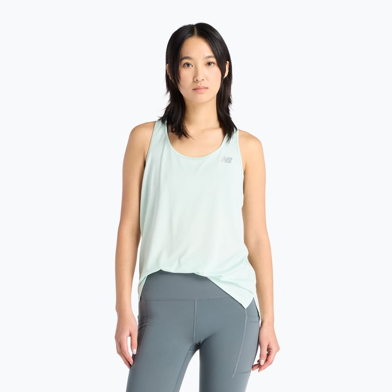 Damen-Laufshirt New Balance Sport Essentials Tank cosmic jade