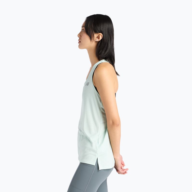 Laufshirt Damen New Balance Schuhe Sport Essentials Tank cosmic jade 3