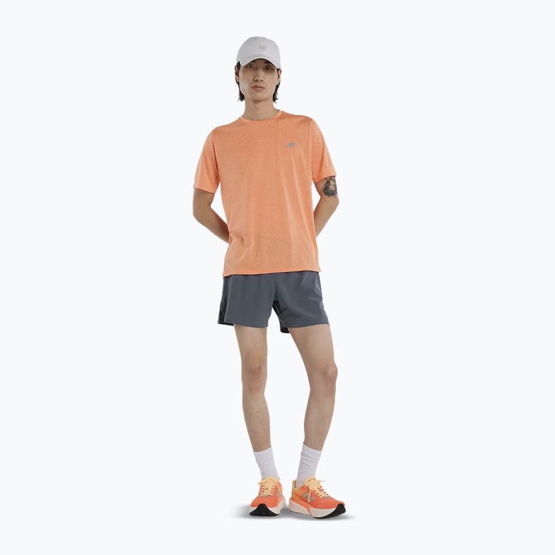 Shirt Herren New Balance Schuhe Athletics Run tangerine heat 2
